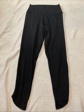Silver Icing High-Waist Black Leggings for Women